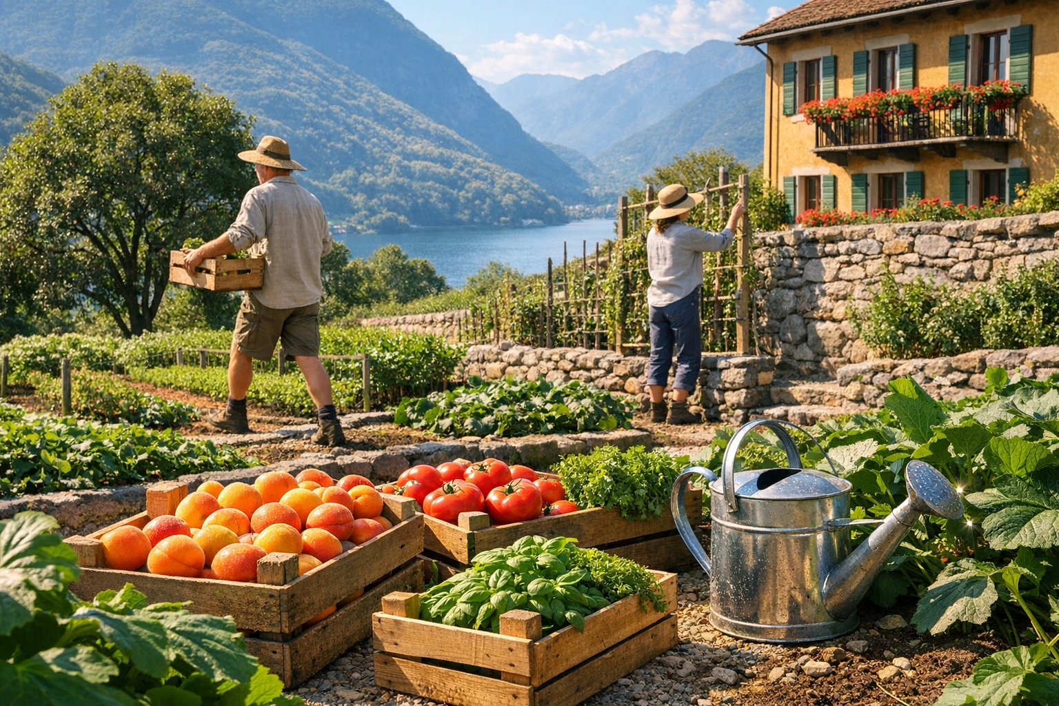 Guía de voluntariado de verano en Suiza